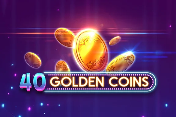 Capa do slot 40 Golden Coins